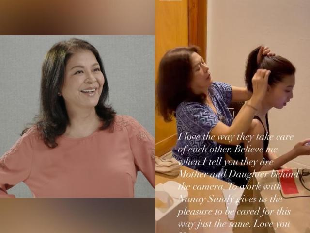 Sandy Andolong and Analyn Barro in First Lady