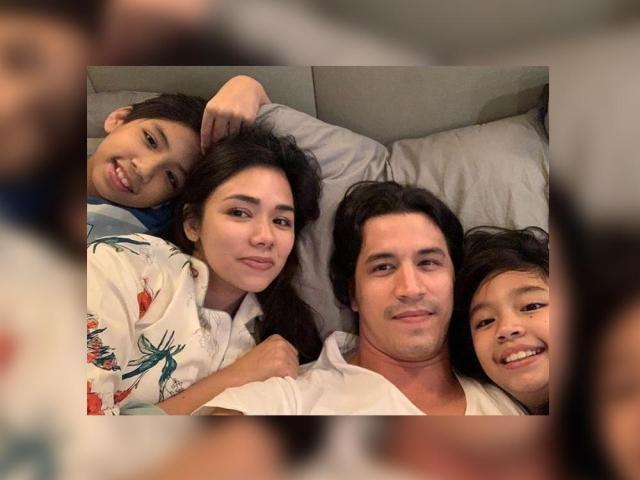 Danica Sotto and her son Jean Michel