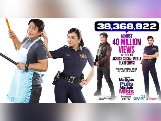 Walang Matigas na Pulis sa Matinik na Misis Title card and art card