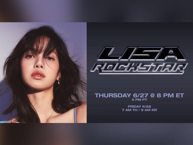 BLACKPINK Lisa rockstar