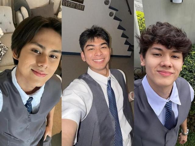 MAKA actors Bryce Eusebio, Shan Vesagas, and Josh Ford