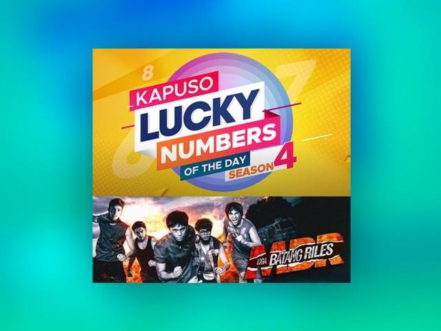 Mga Batang Riles and Kapuso Lucky Numbers of the Day Promo