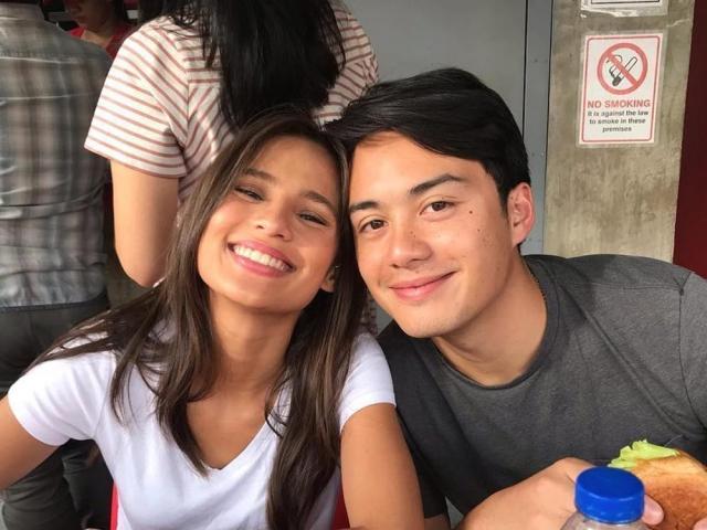 Jasmine Curtis Smith with boyfriend Jeff Ortega in Hundred Islands