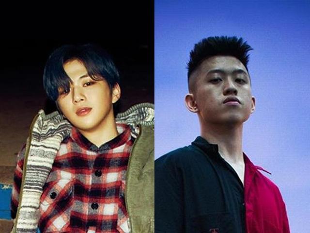 Rich Brian and Kang Daniel