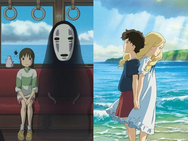 stills from studio Ghibli films