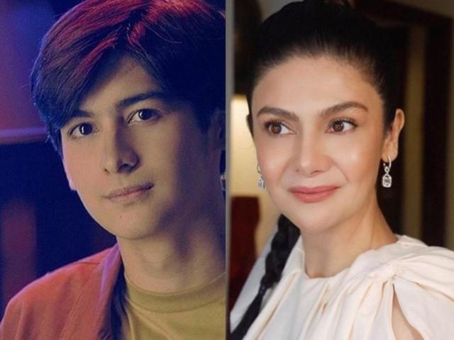 Charlene Gonzalez and Andres Muhlach