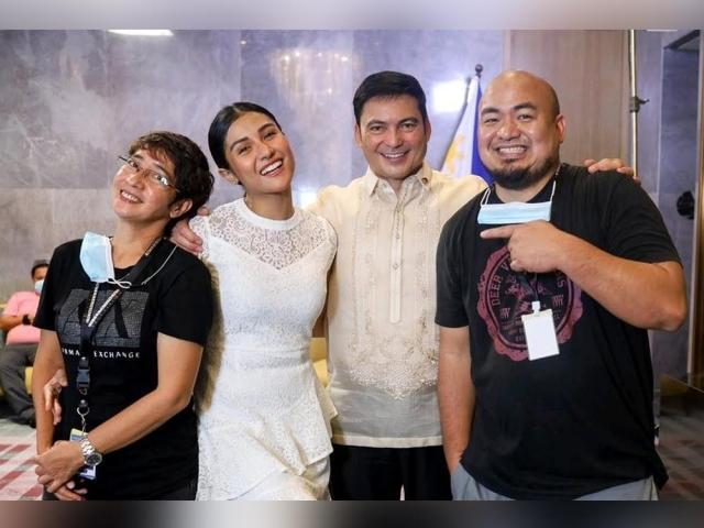 Sanya Lopez Gabby Concepcion with First Yaya directors