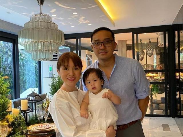 Princess Velasco, Sara Bella Rosario, and Mark Herbert Rosario