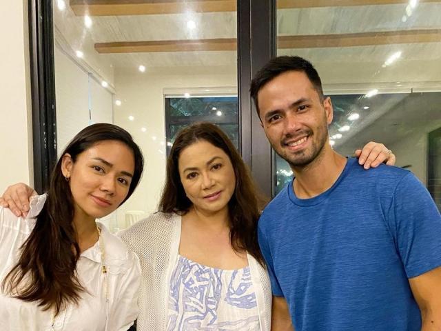 Danica Sotto, Dina Bonnevie, and Oyo Sotto