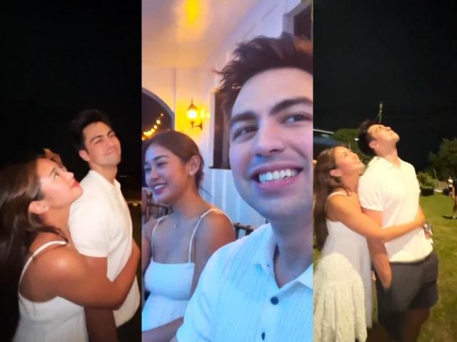 Derrick Monasterio and Elle Villanueva
