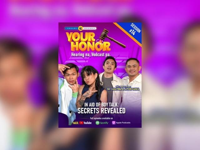 Sef Cadayona and Jayson Gainza xx Source: Your Honor