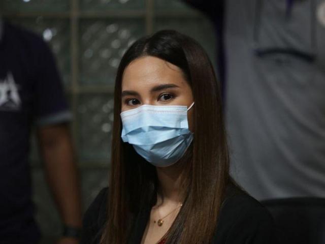 catriona gray files complaint at the nbi