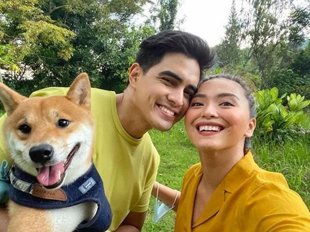 Juancho Trivino and Joyce Pring