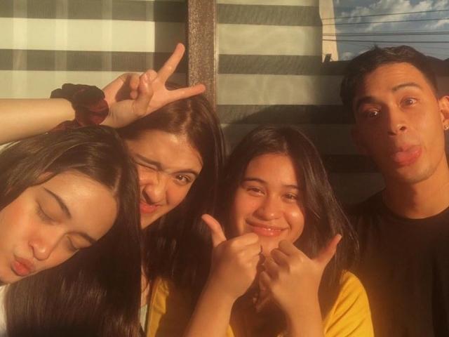 diego loyzaga bonds with half sisters