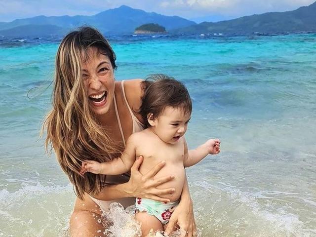 Solenn Huessaff and Thylane Katana