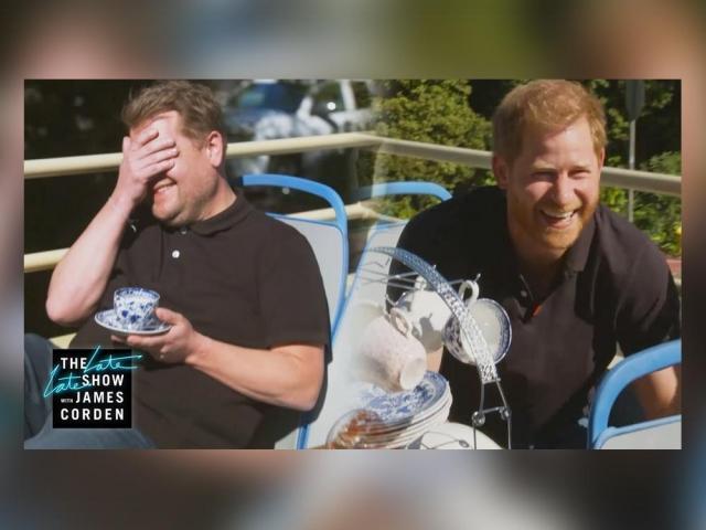 prince harry james corden interview