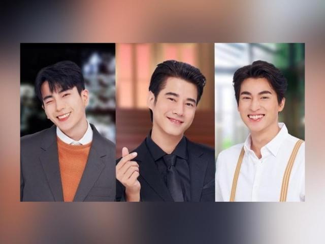 Mario Maurer, Gulf Kanawut, and Nonkul Chanon