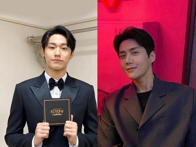 Suzy and Shin Dong-yeop at the 57th Baeksang Arts Awards