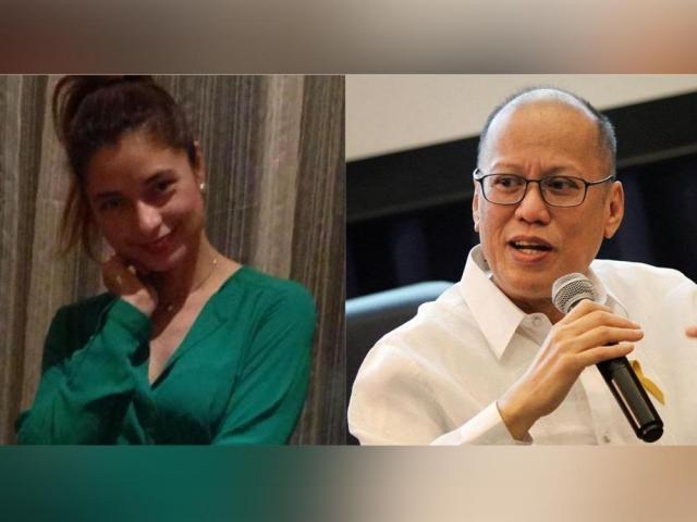 Barbara Milano and Noynoy Aquino