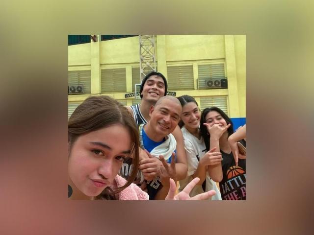 Cesar Montano and kids