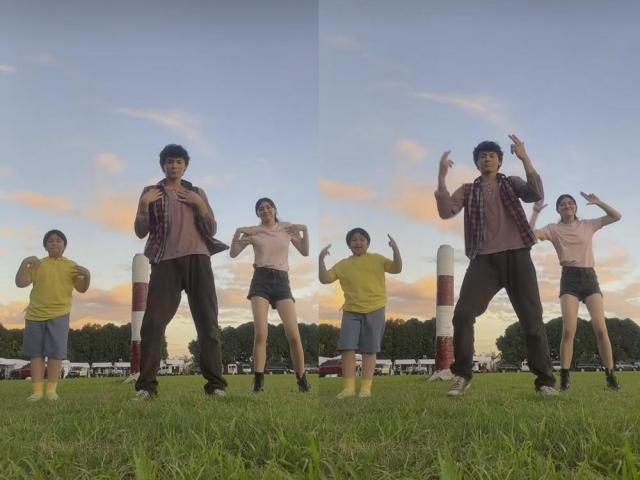 Raphael Landicho, Caitlyn Stave, Josh Ford 