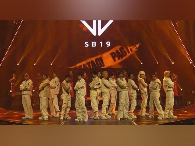 SB19 performance at Asia Artist Awards 2023