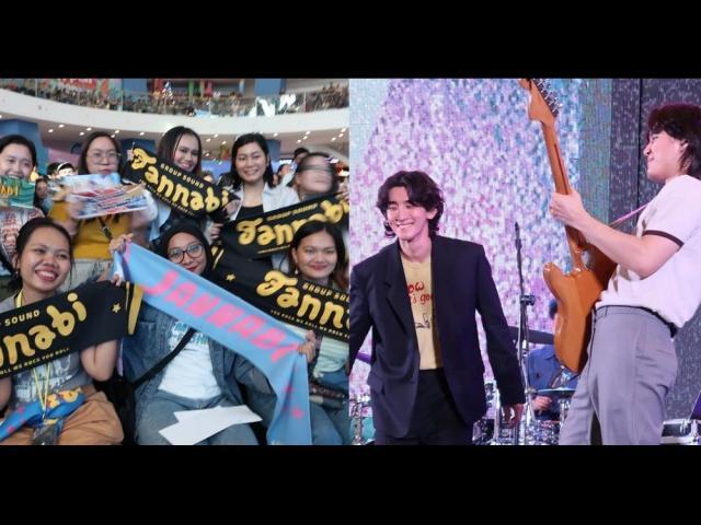 Jannabi's first performance in Manila
