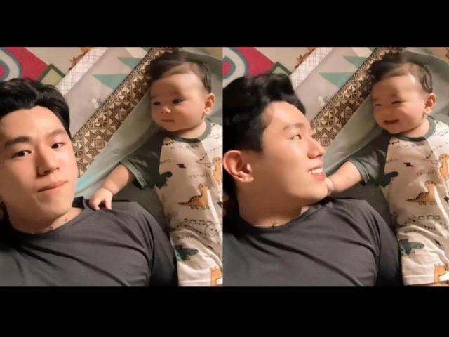 Benedict Cua and son Aleck