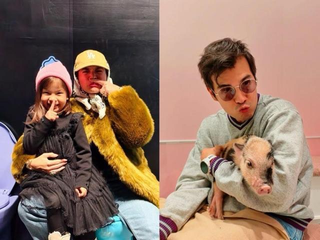 Anne Curtis, Erwan Heussaff, Dahlia Amelie Heussaff