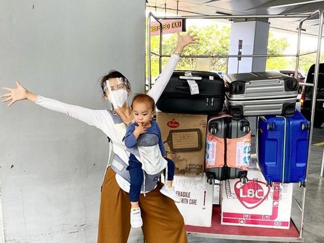 Rica Peralejo and family