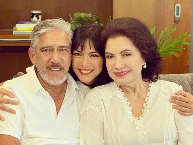 Tito Sotto Ciara Sotto and Helen Gamboa
