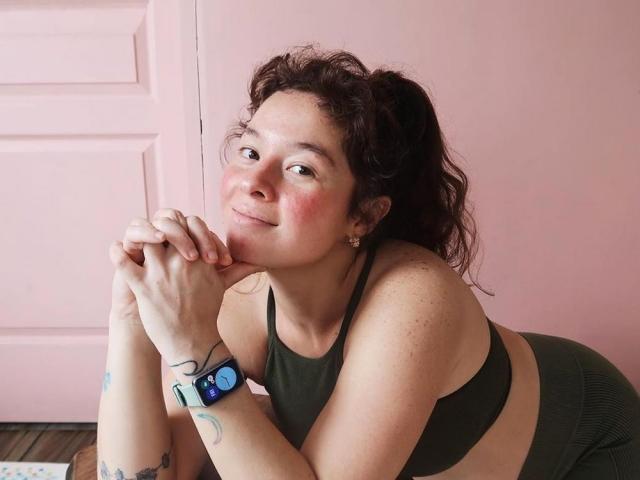 Andi Eigenmann with Ellie and Lilo