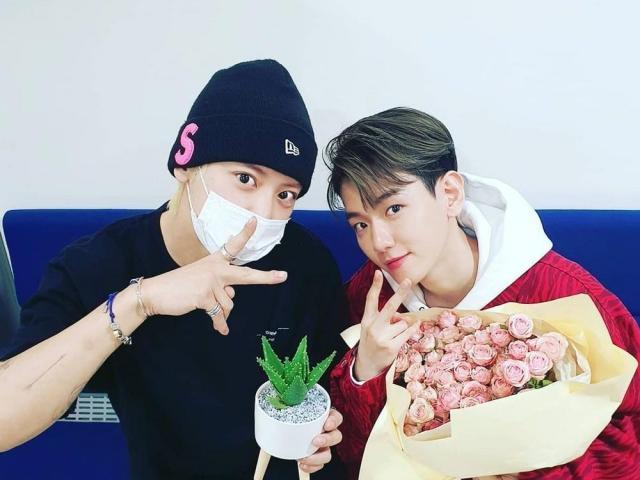 Chanyeol and Baekhyun