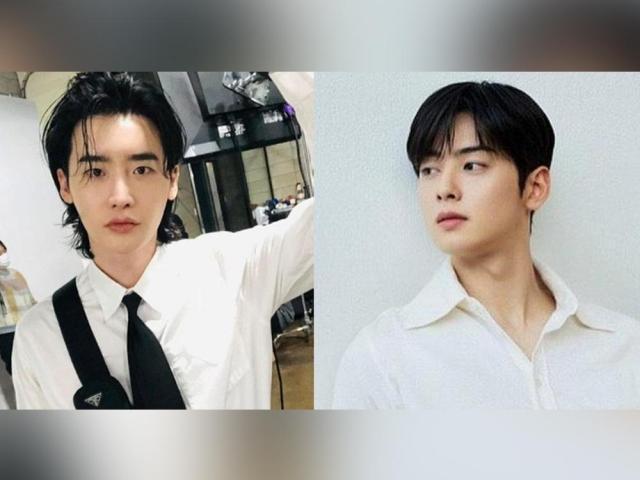 Lee Jong Suk and Cha Eun Woo