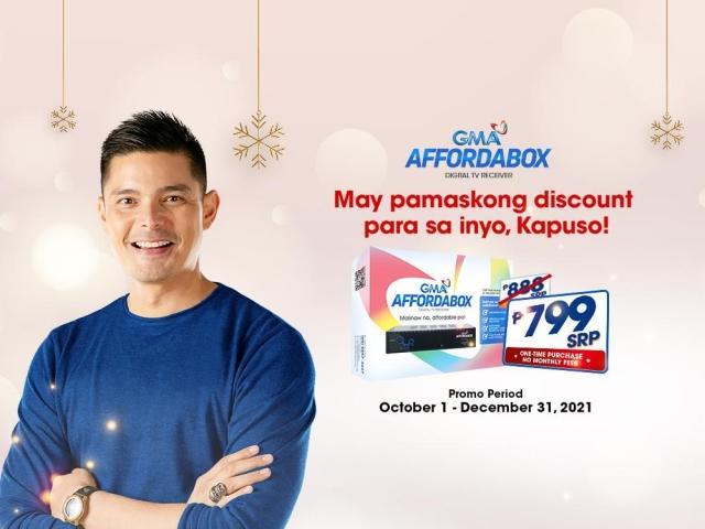 GMA Affordabox Christmas promo