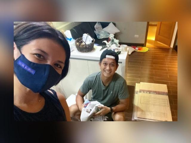 Camille Prats and VJ Yambao