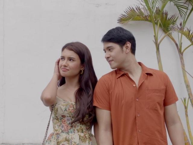 Jeric Gonzales at Rabiya Mateo