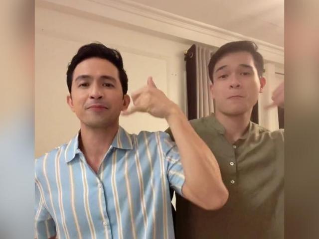 Dennis Trillo at Vince Maristela