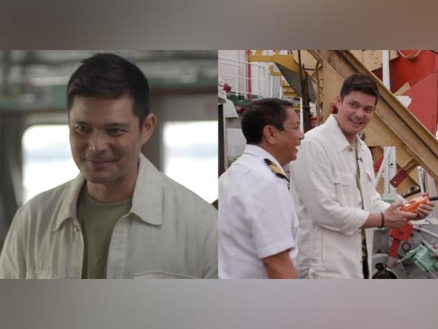 Dingdong Dantes and Capt Jorge Dela Cruz