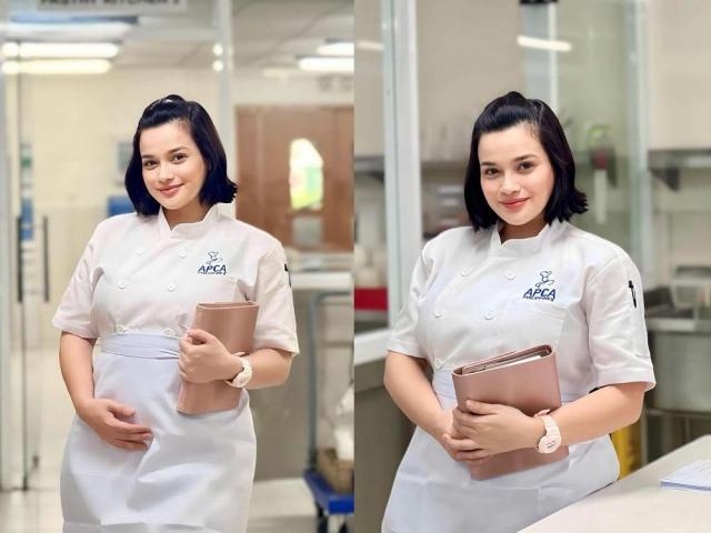 Yasmien Kurdi learns baking
