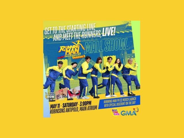 Running Man PH mall show