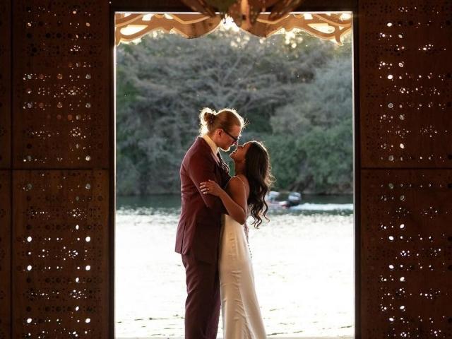 Mara Lopez and Chandler Booth wedding in palawan
