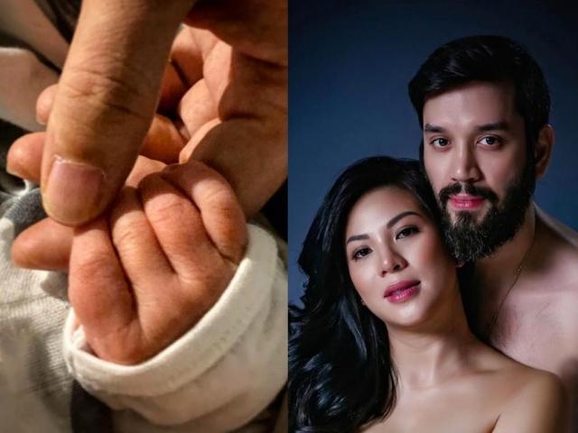 luane dy carlo gonzalez welcome their first born