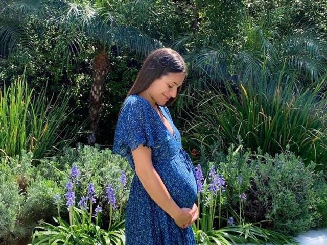 Lea Michele is pregnant with her first child