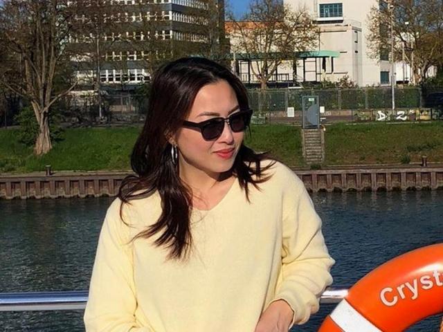 Lyn Ching in one of her vacations