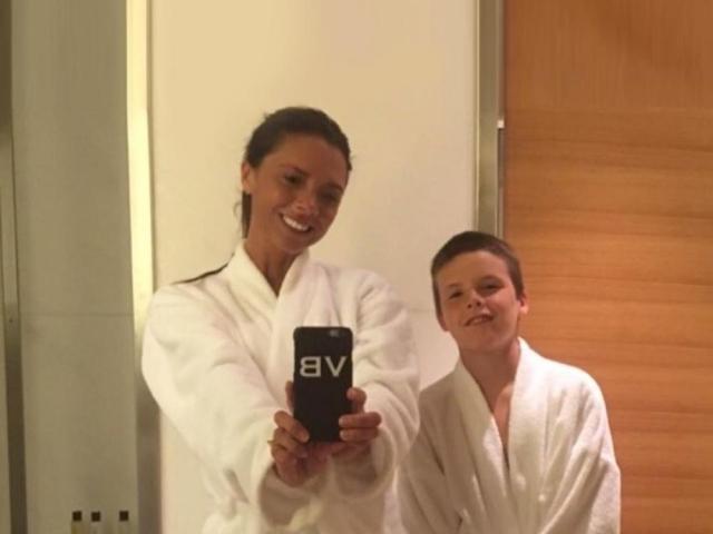 victoria beckham smiling photo