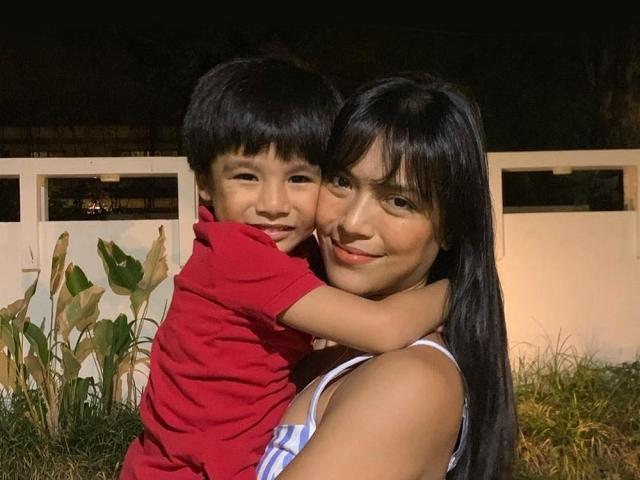 Ciara Sotto and son Crixus