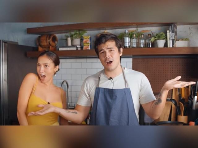 Solenn Heussaff and Erwan Heussaff