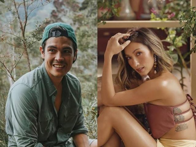 Erwan Heussaff and Solenn Heussaff