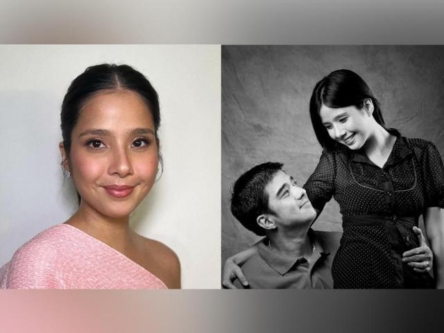 Maxene Magalona and Francis Magalona 